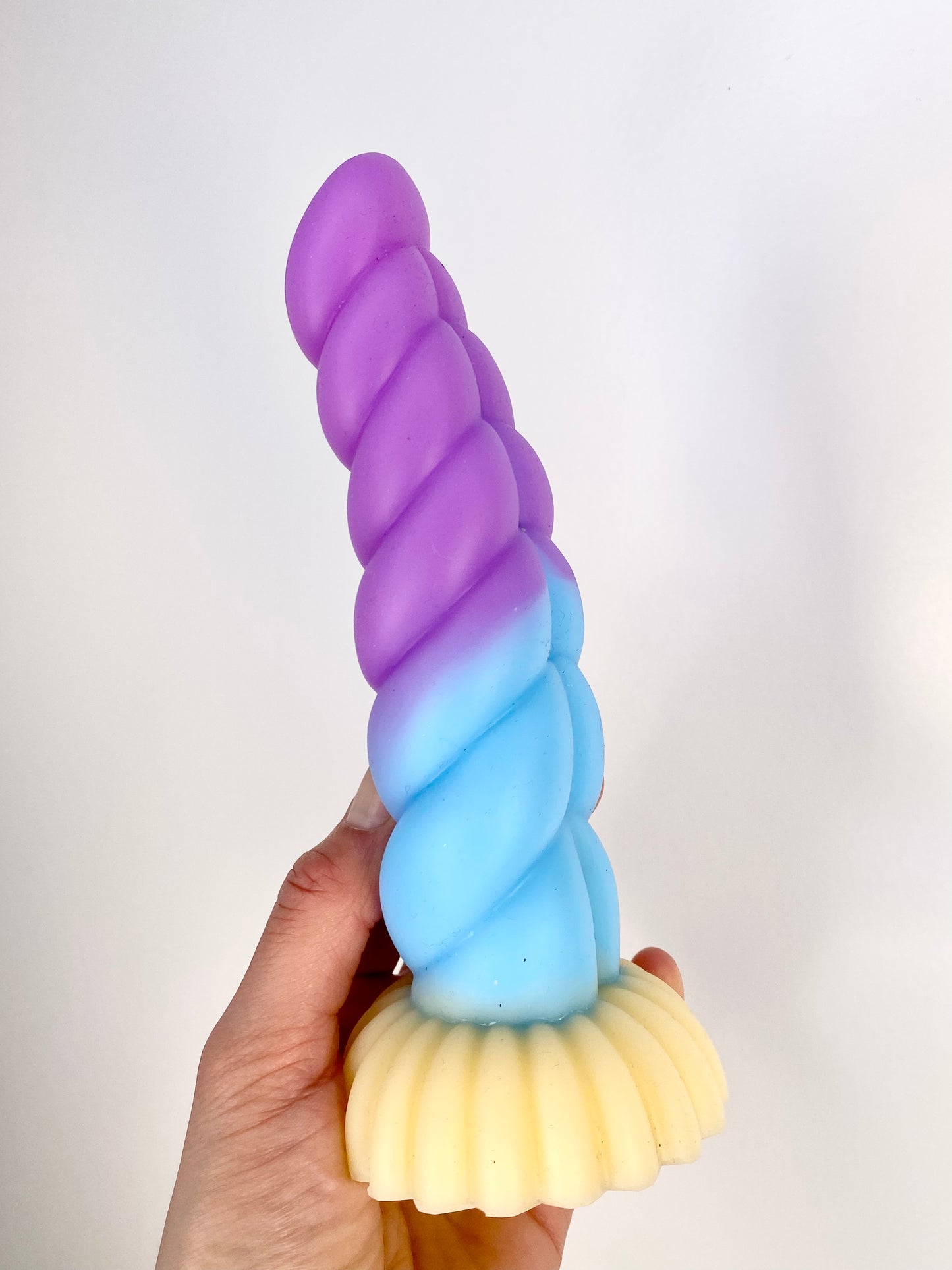 Unihorn - Silikone enhjørningedildo m. sugekop