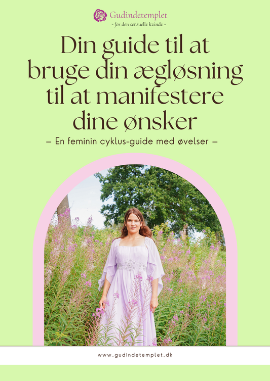 E-bog: Guidebog til hvordan du bruger din ægløsning til at manifestere dine drømme med – en feminin cyklusguide med øvelser