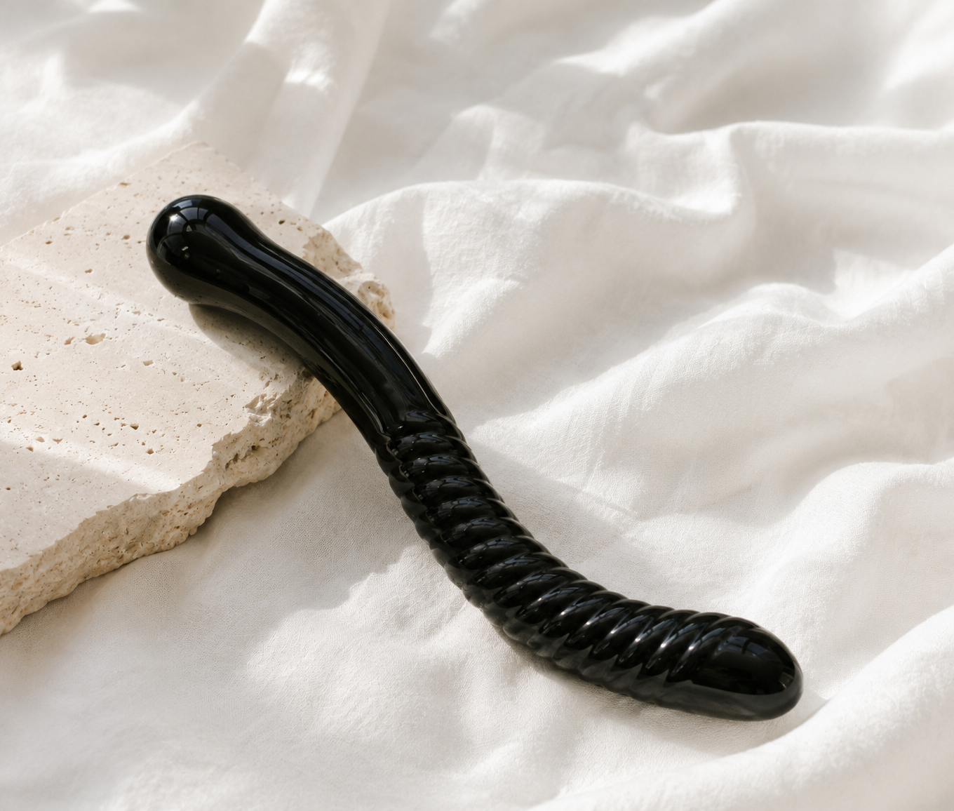 Crystal Cervix Wand - Black Obsidian | PRE-ORDER Sept 16th